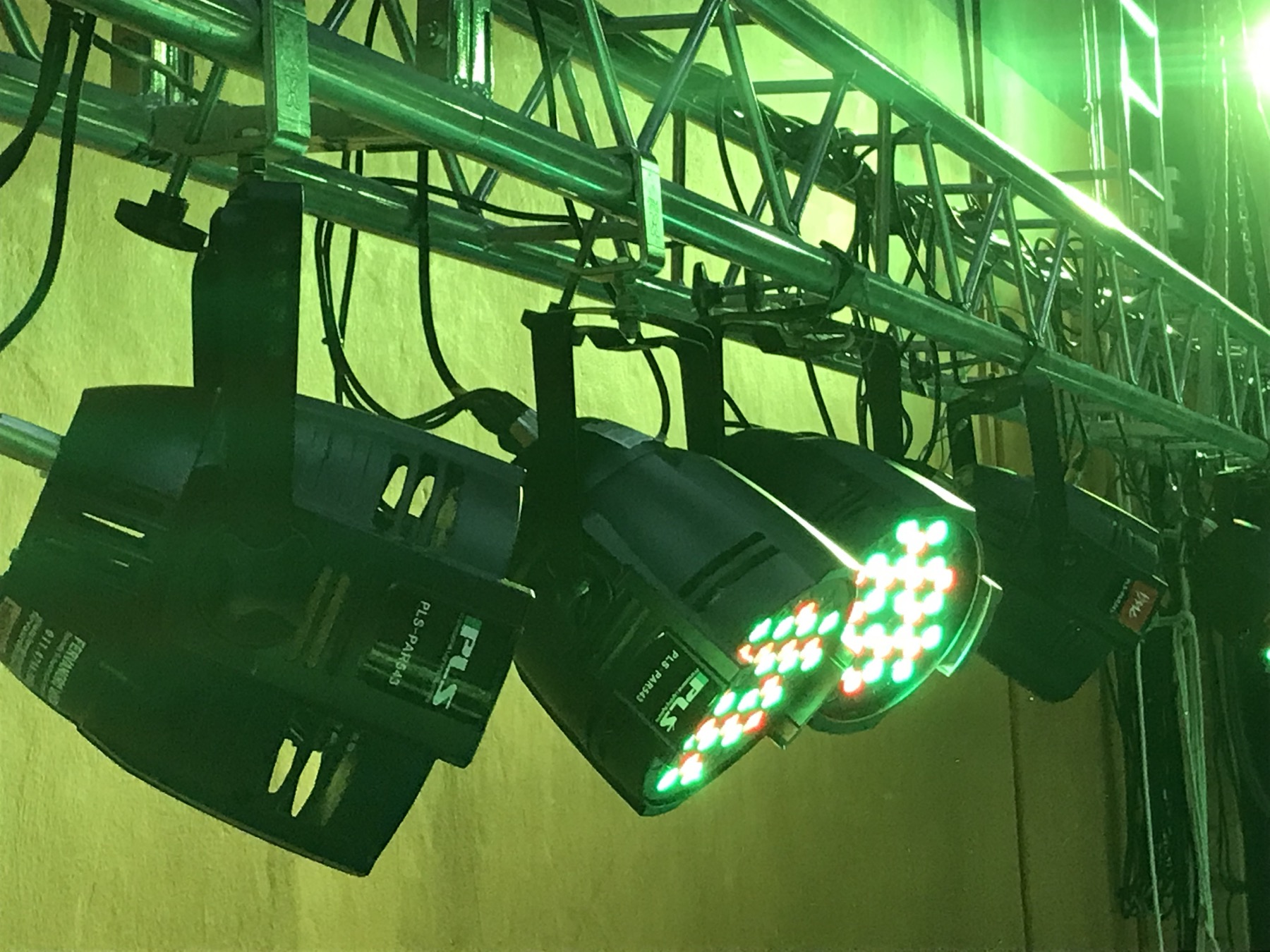 Sistema de iluminación instalado